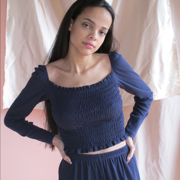 Navy Sophie top by Lisa Says Gah - Picture 3 of 4